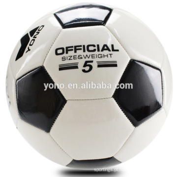 personalize o tamanho de costura feito à máquina 5 do futebol da bola de futebol de TPU para o jogo / vendas / treinamento